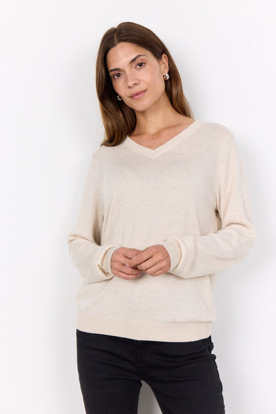 SC-FETIMA 6 Pullover Creme