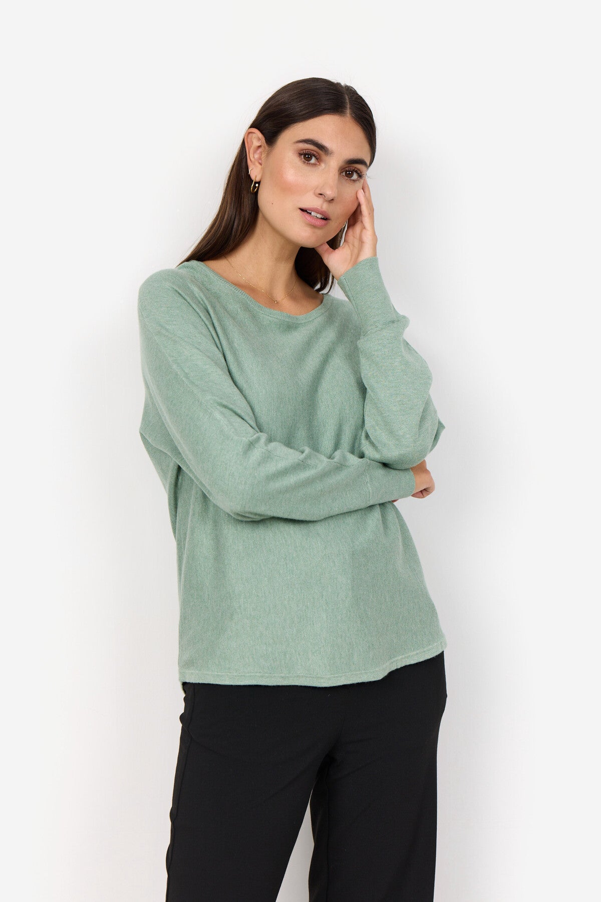 SC-DOLLIE 620 Pullover Hellgrün