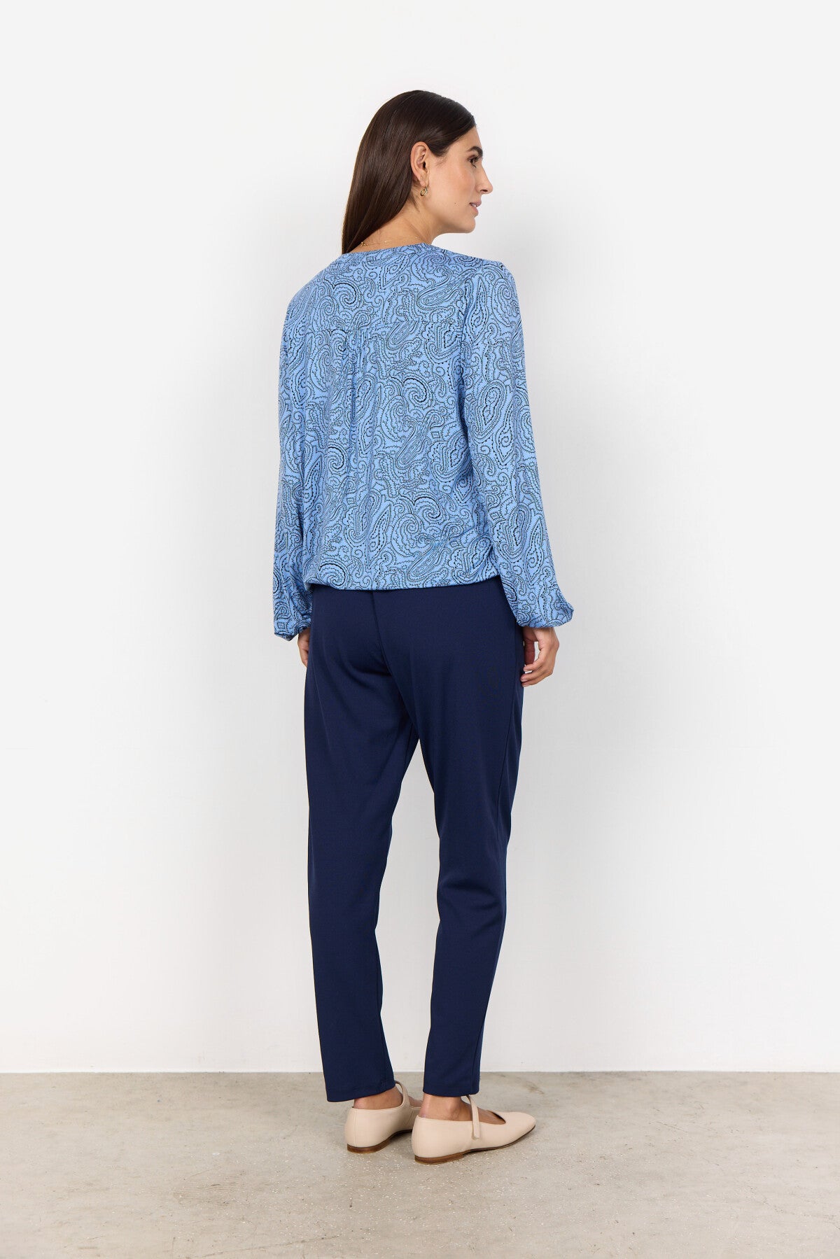 SC-MARICA AOP 312 Bluse Hellblau