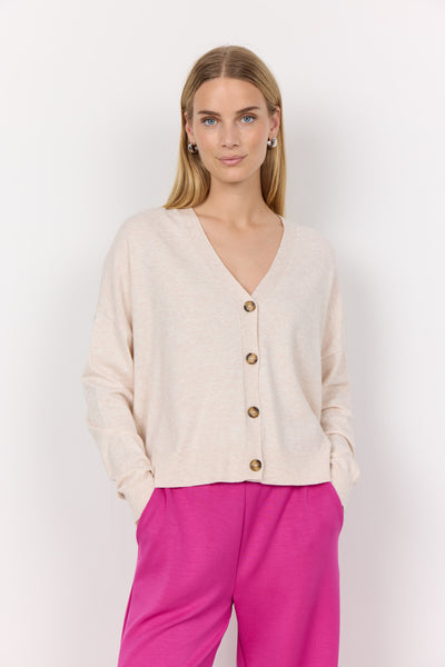 SC-NICOLINE 2 Cardigan Creme