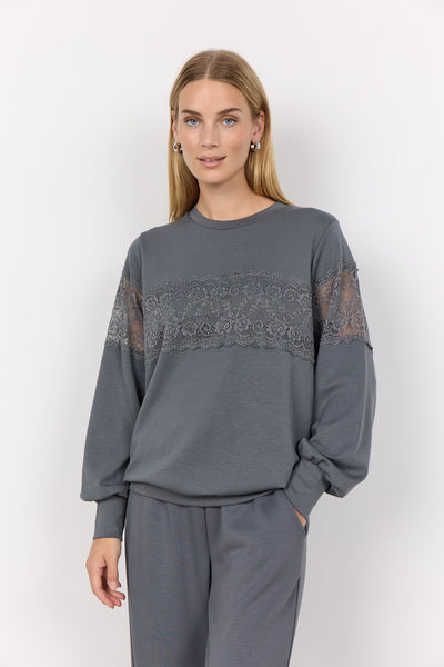 SC-BANU 201 Sweatshirt Dunkelgrau