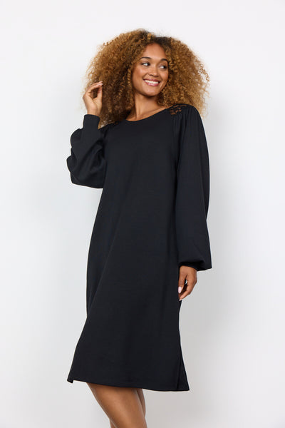 SC-BANU 124 Kleid Schwarz