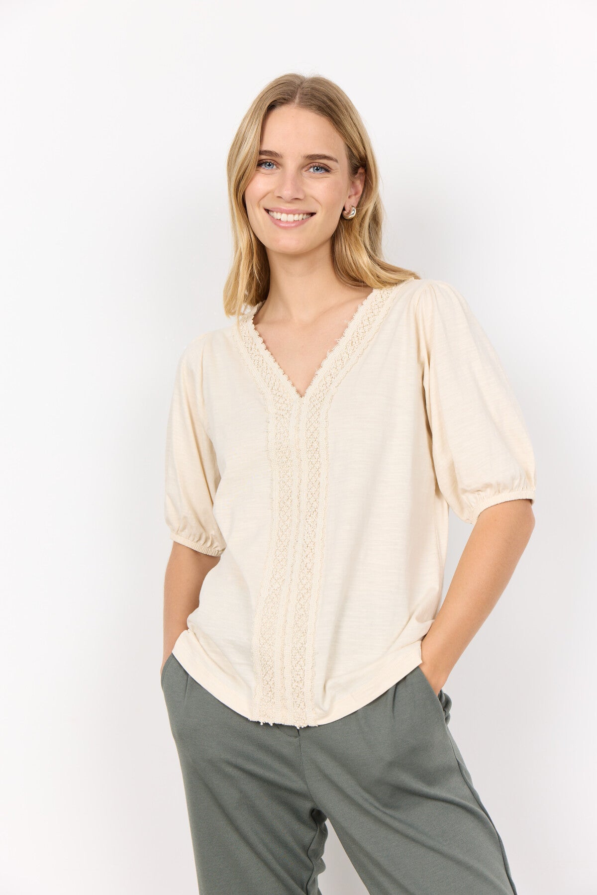 SC-BABETTE 67 Bluse Creme