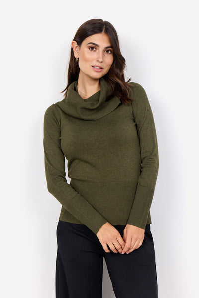 SC-DOLLIE 305 Pullover Oliv