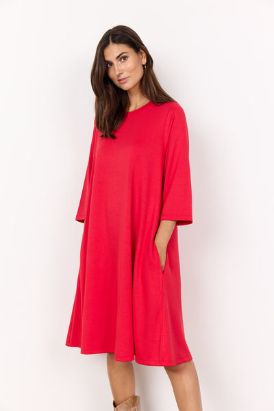 SC-BANU 155 Kleid Rot