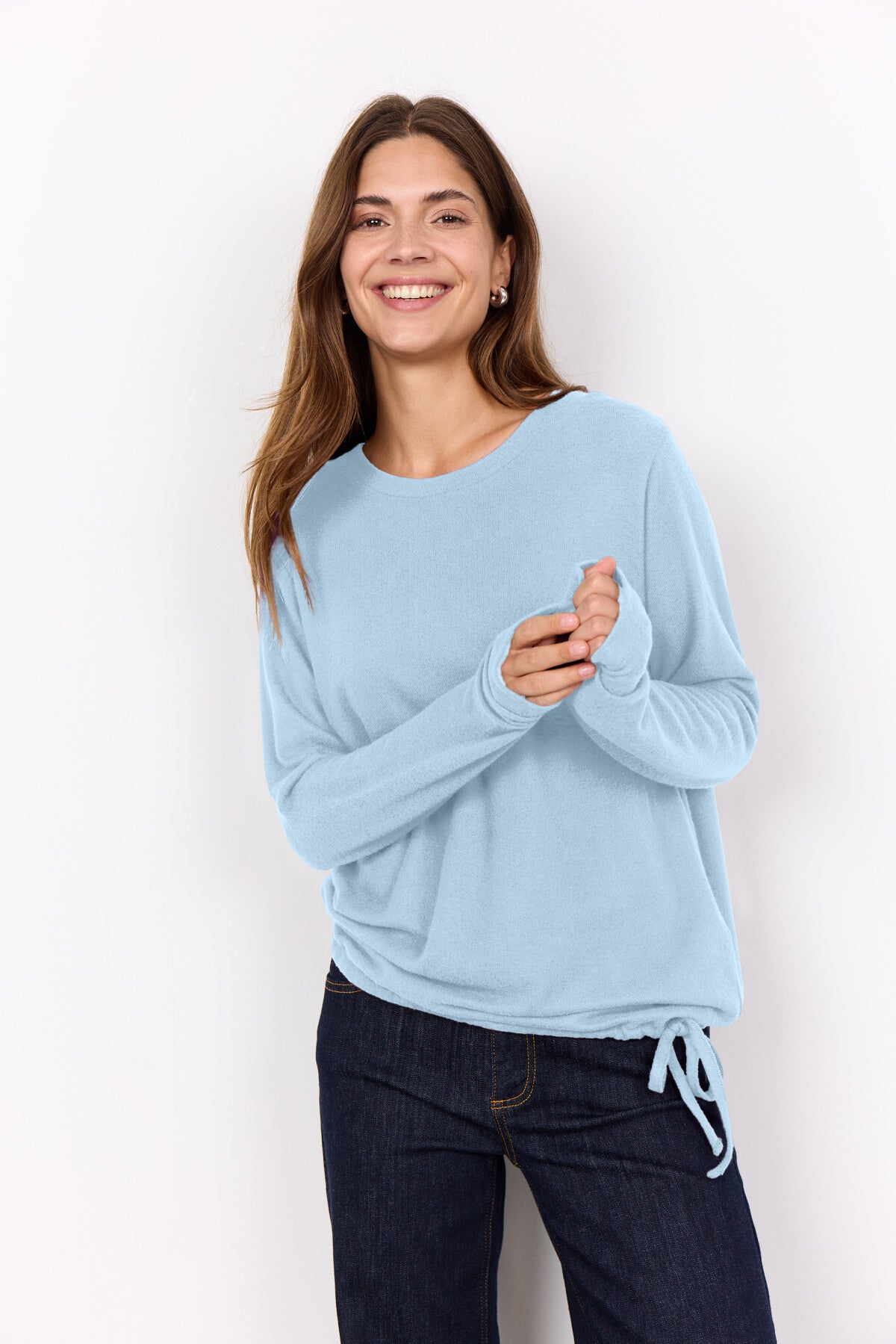 SC-BIARA 119 Bluse Blau