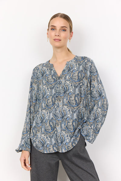 SC-ODILE 1 Bluse Hellblau