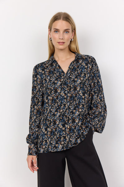 SC-NAJRA 1 Bluse Blau