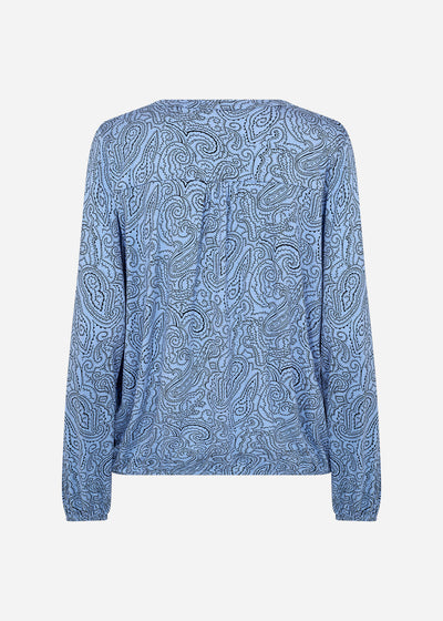 SC-MARICA AOP 312 Bluse Hellblau