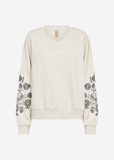 SC-ODETTE 2 Sweatshirt Creme