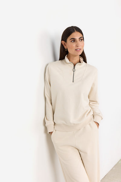 SC-ODETTE 3 Sweatshirt Creme