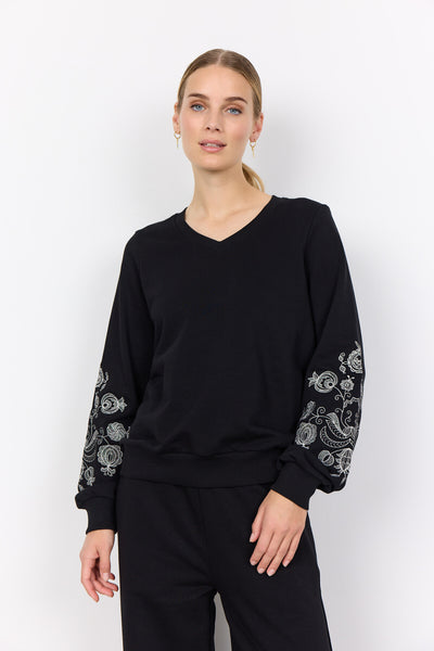 SC-ODETTE 2 Sweatshirt Schwarz