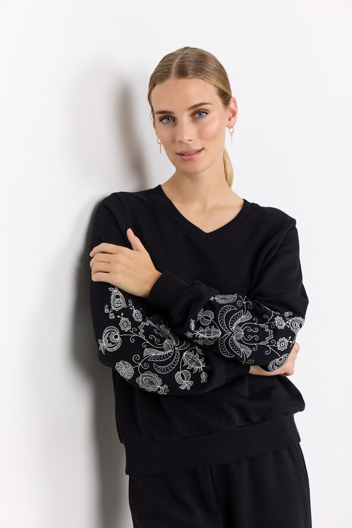 SC-ODETTE 2 Sweatshirt Schwarz