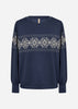 SC-BANU 216 Sweatshirt Dunkelblau