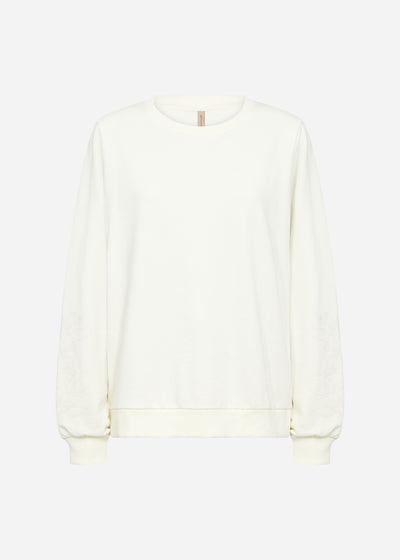 SC-ODETTE 5 Sweatshirt Wollweiß