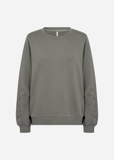 SC-ODETTE 5 Sweatshirt Staubiges Grün