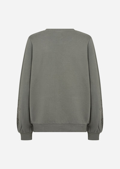 SC-ODETTE 5 Sweatshirt Staubiges Grün