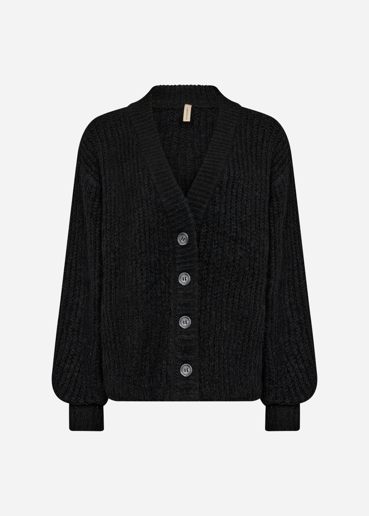 SC-GUNNA 8 Cardigan Schwarz