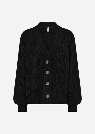 SC-GUNNA 8 Cardigan Schwarz