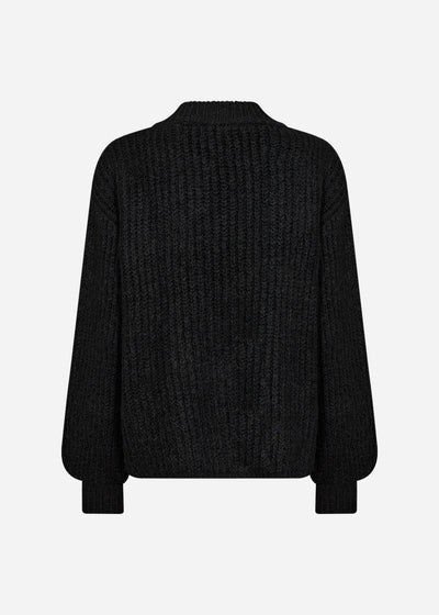 SC-GUNNA 8 Cardigan Schwarz