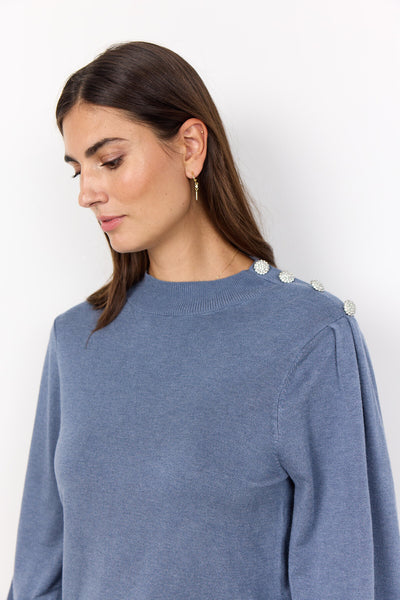 SC-DOLLIE 745 Pullover Blau