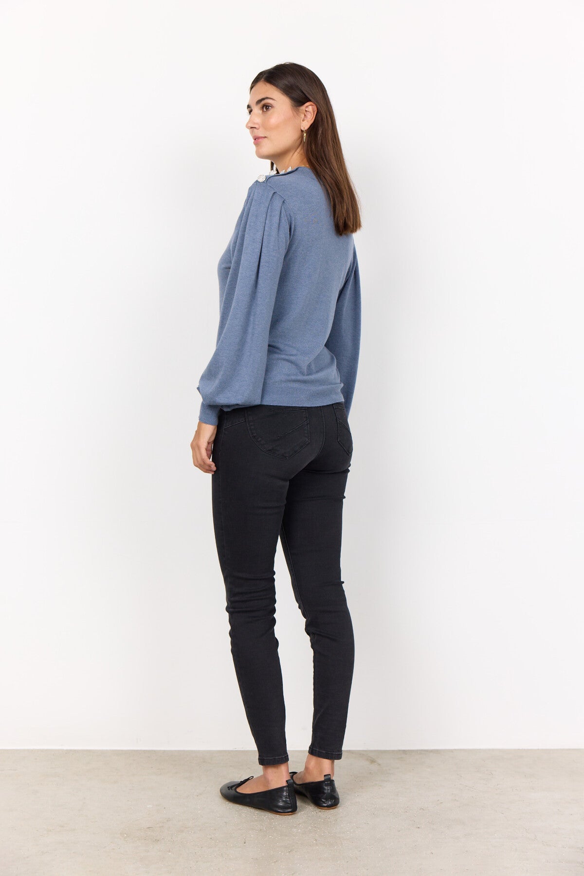 SC-DOLLIE 745 Pullover Blau