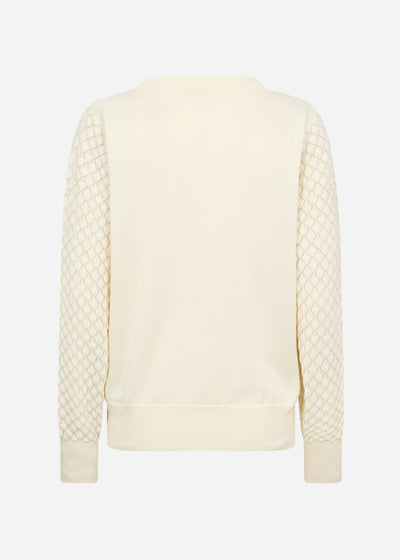 SC-AMELA 1 Pullover Creme