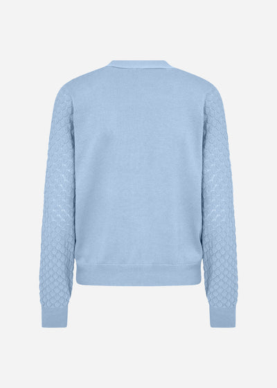 SC-AMELA 2 Cardigan Hellblau