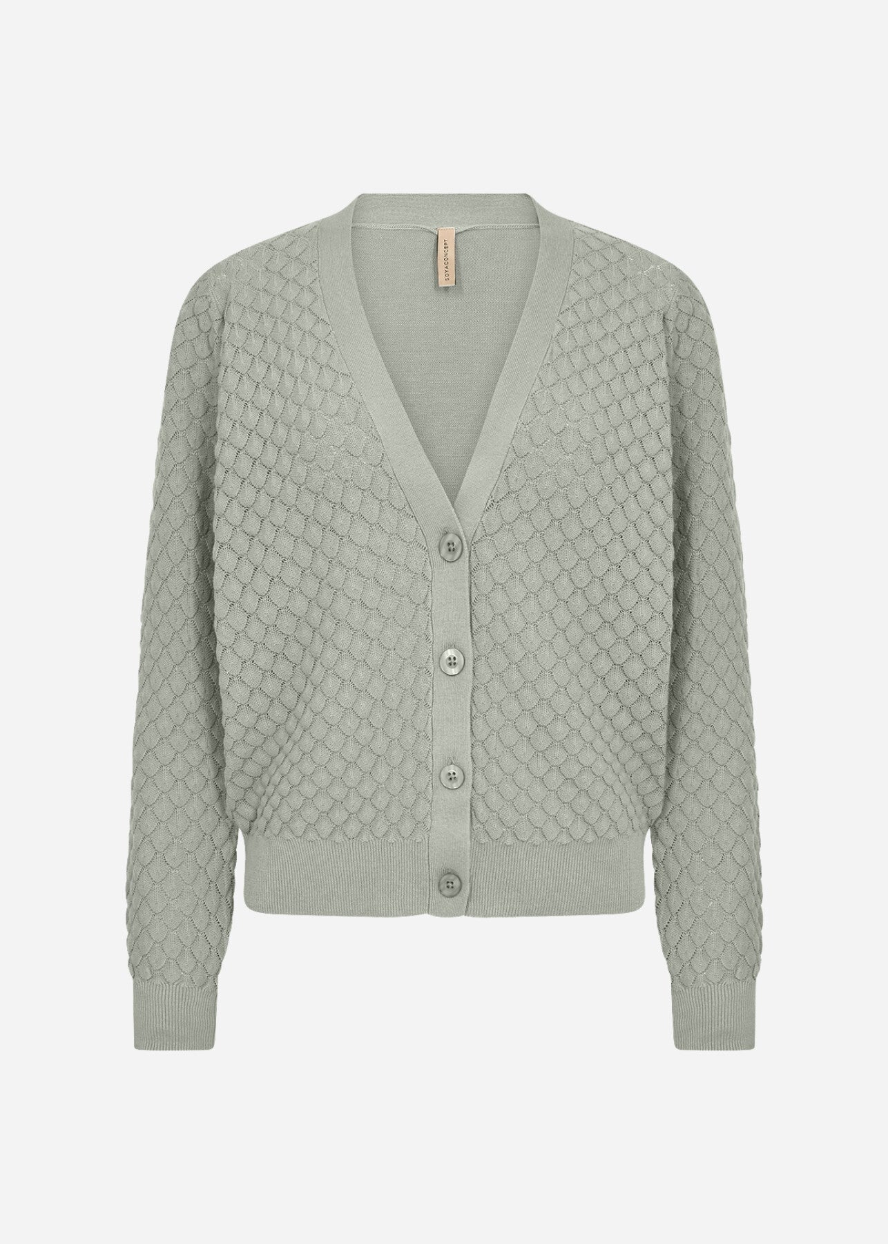 SC-AMELA 2 Cardigan Hellgrün