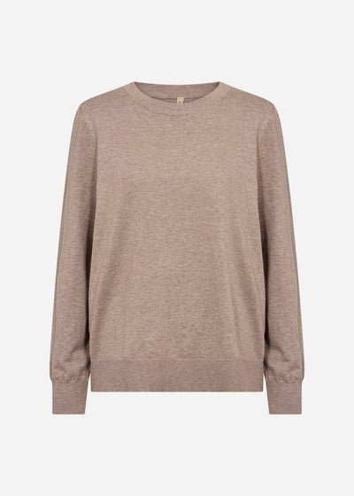 SC-NICOLINE 3 Pullover Dunkler Sand