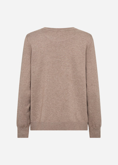 SC-NICOLINE 3 Pullover Dunkler Sand