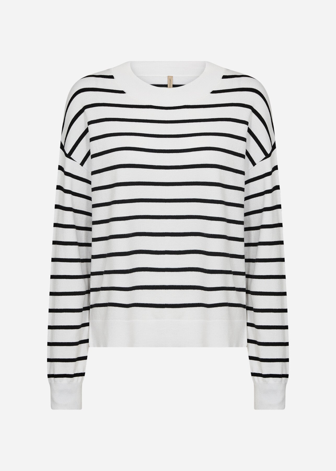 SC-DOLLIE STRIPE 780 Pullover Wollweiß