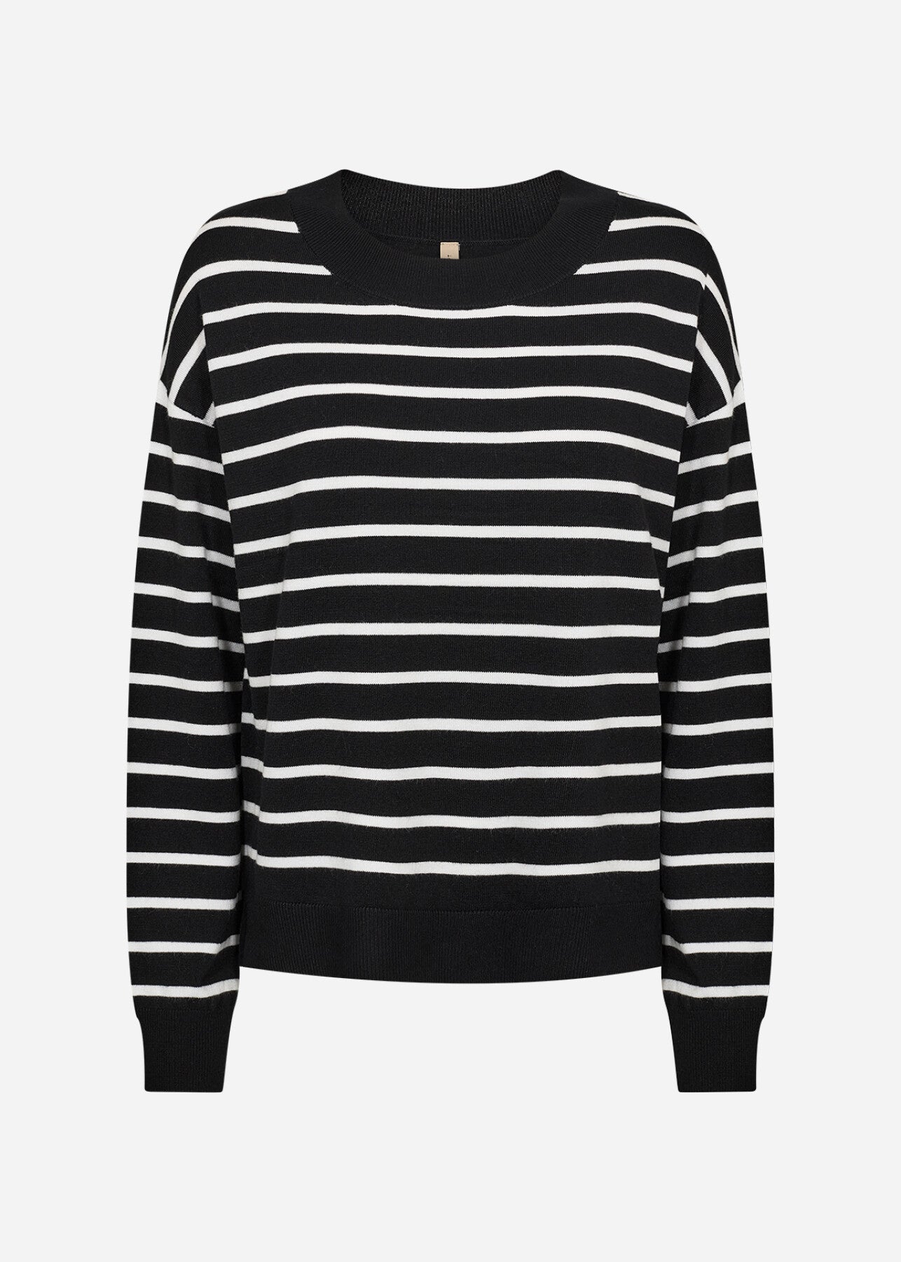 SC-DOLLIE STRIPE 780 Pullover Schwarz