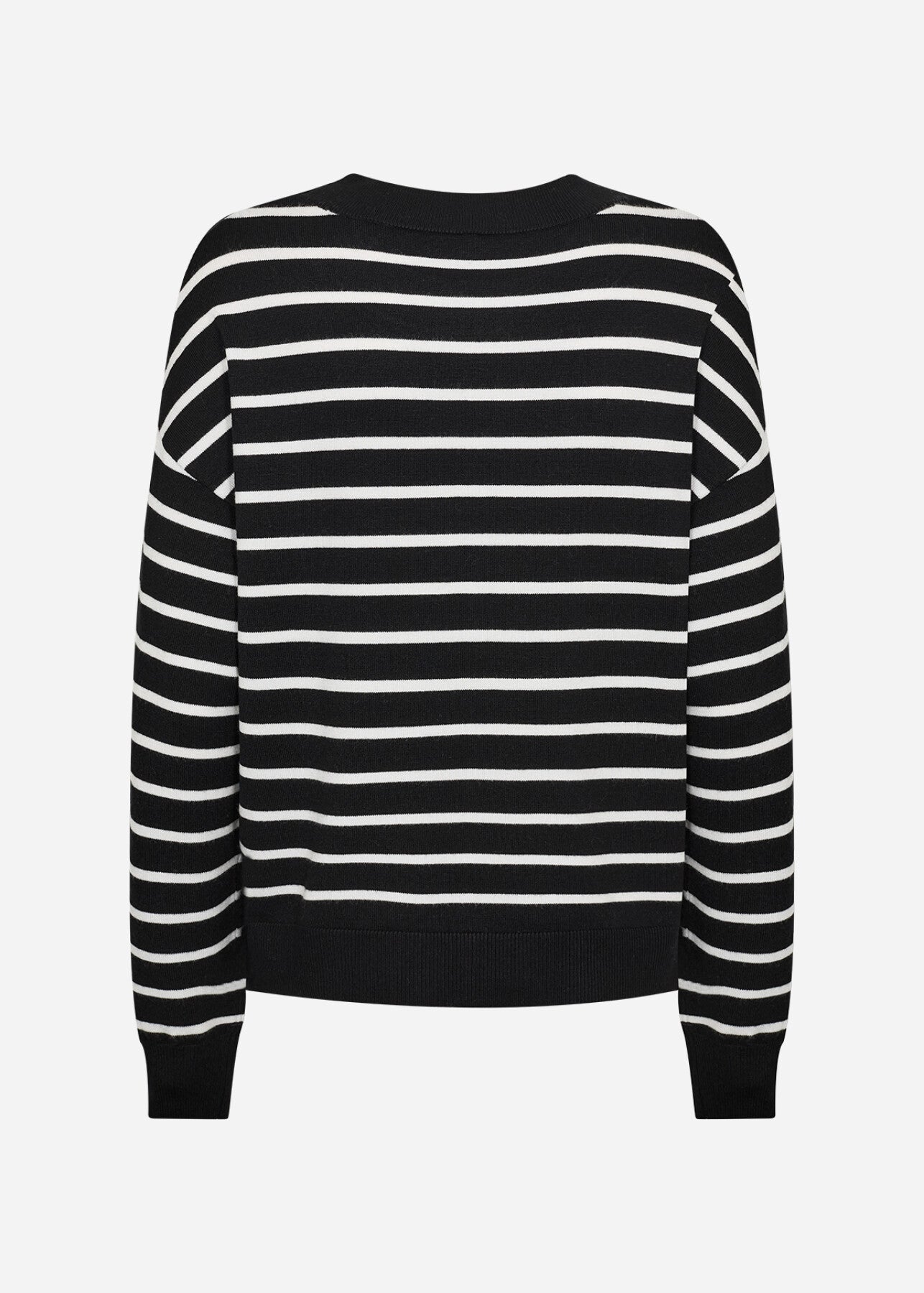 SC-DOLLIE STRIPE 780 Pullover Schwarz