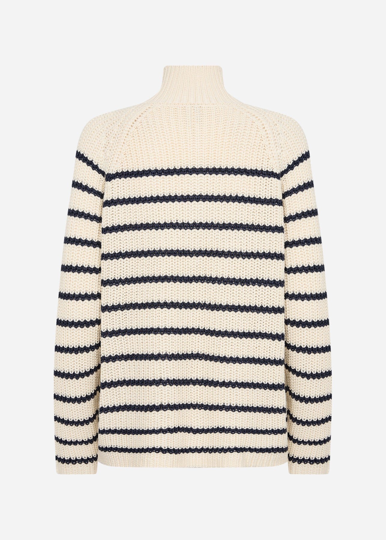 SC-REMONE STRIPE 33 Pullover Creme