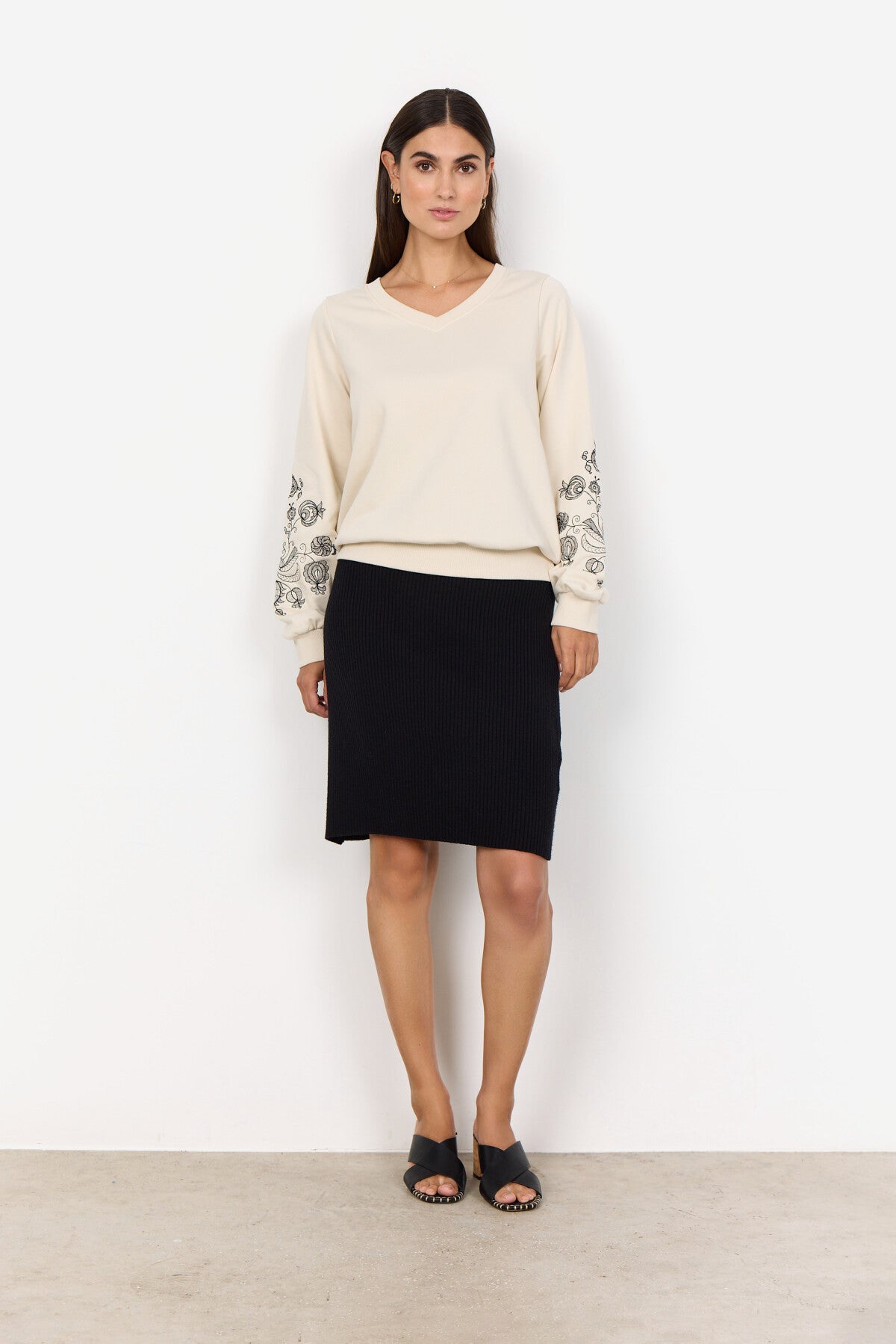 SC-ODETTE 2 Sweatshirt Creme