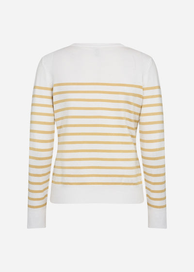 SC-DOLLIE STRIPE 783 Pullover Gelb