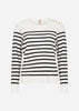 SC-DOLLIE STRIPE 783 Pullover Schwarz