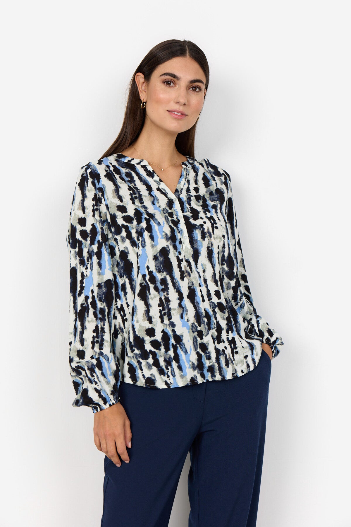 SC-OJITA 1 Bluse Hellblau