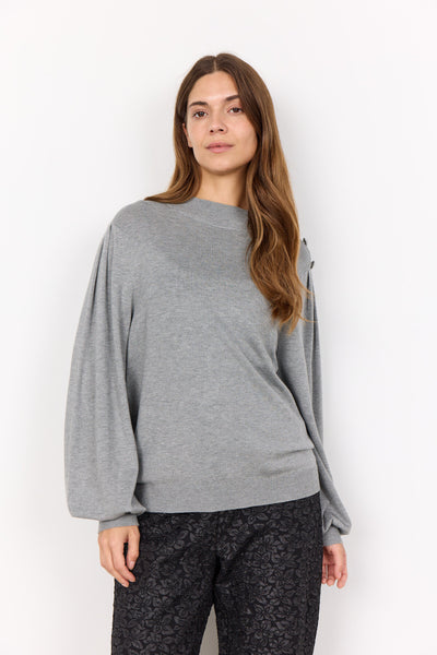 SC-DOLLIE 745 Pullover Grau