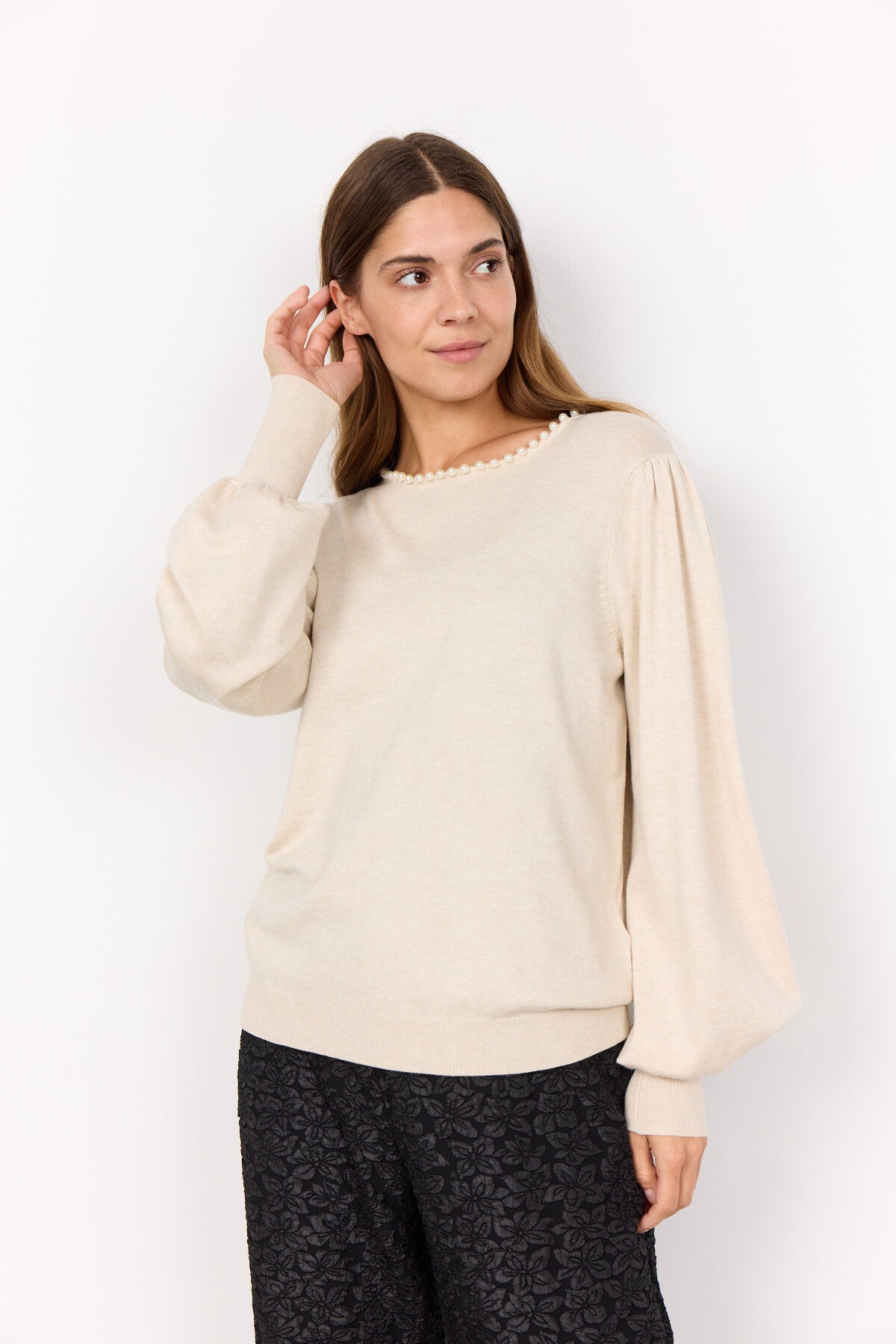 SC-DOLLIE 773 Pullover Creme