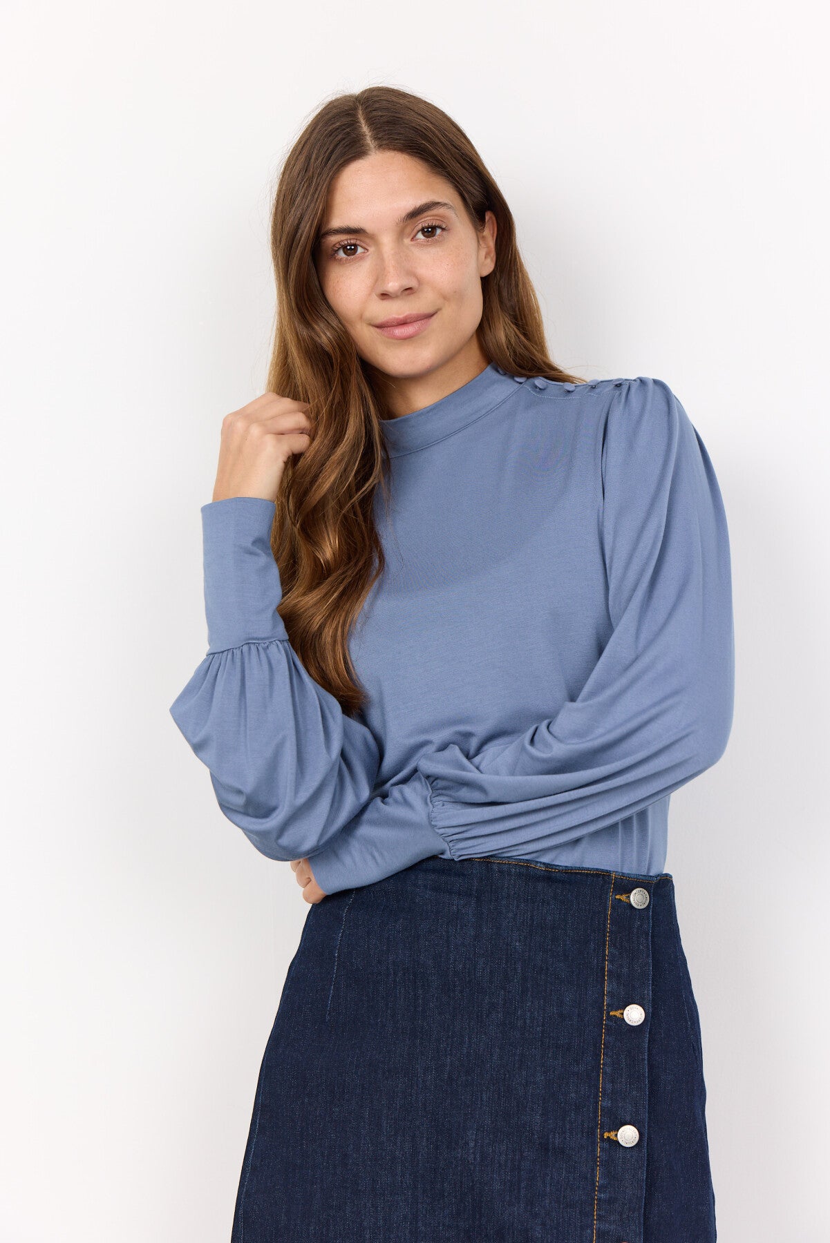 SC-MARICA 306 Bluse Blau