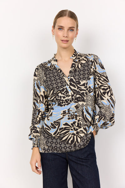 SC-OLETTE 1 Bluse Hellblau