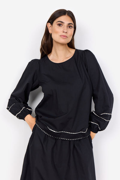 SC-MILLY 8 Bluse Schwarz