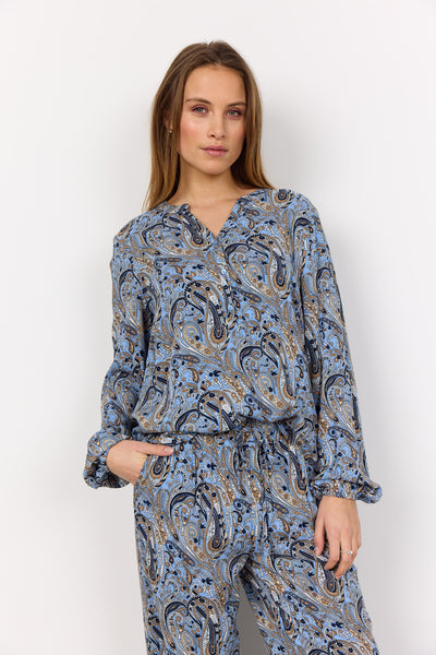 SC-PIANNA 2 Bluse Hellblau