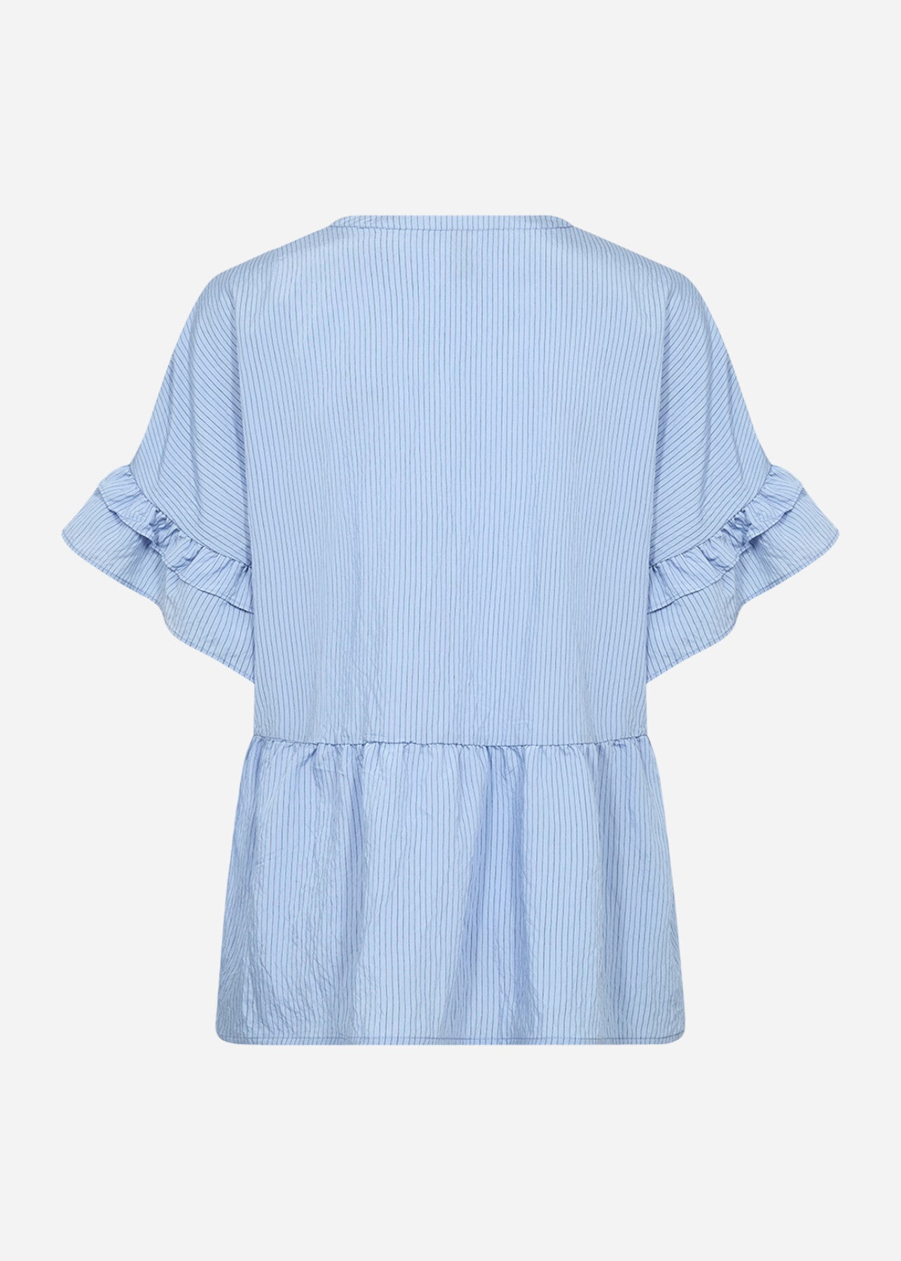 SC-POY 3 Bluse Hellblau