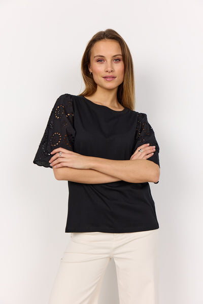 SC-LORAINE 3 Bluse Schwarz