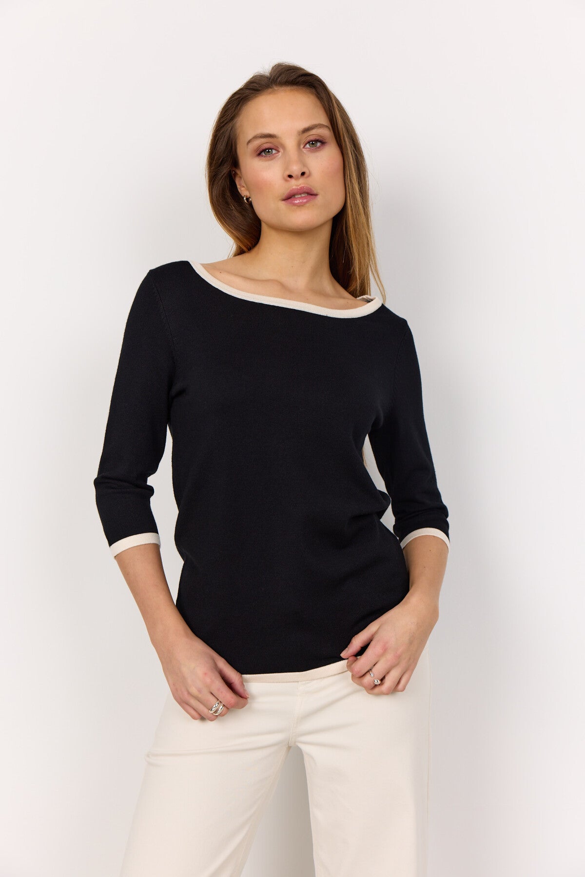 SC-DOLLIE 782 Pullover Schwarz