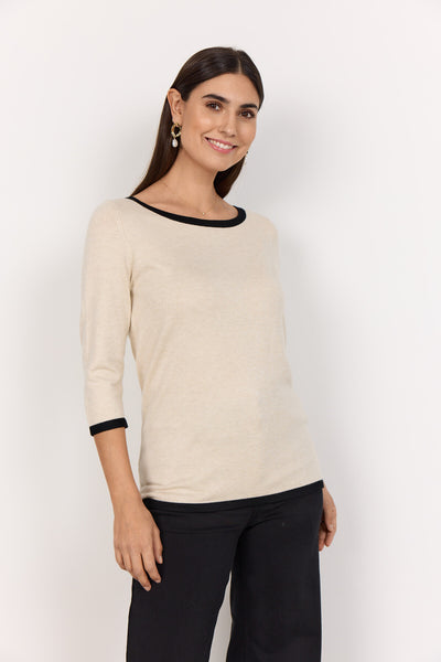 SC-DOLLIE 782 Pullover Creme